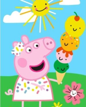 Detské uteráky Peppa Pig Zmrzlina